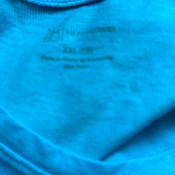 No Boundaries T shirt Size XXL (19) aqua blue - Picture 3 of 5